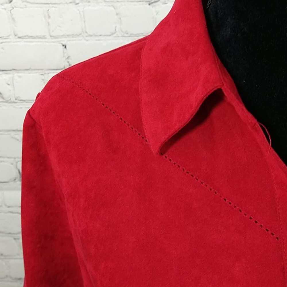 Relativity Ultra Suede Button-Down Shirt Jacket - image 7